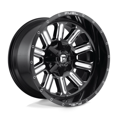 Fuel Wheels D620 HARDLINE - Gloss Black Milled - Wheel Warehouse