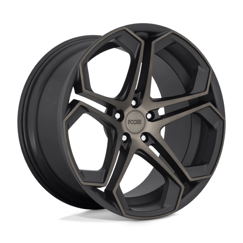 <b>Foose Wheels</b> F168 IMPALA -<br> Matte Machined Double Dark Tint