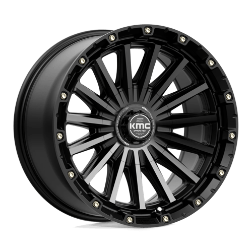 <b>KMC Wheels</b> KM102 SIGNAL -<br> Satin Black W/ Gray Tint