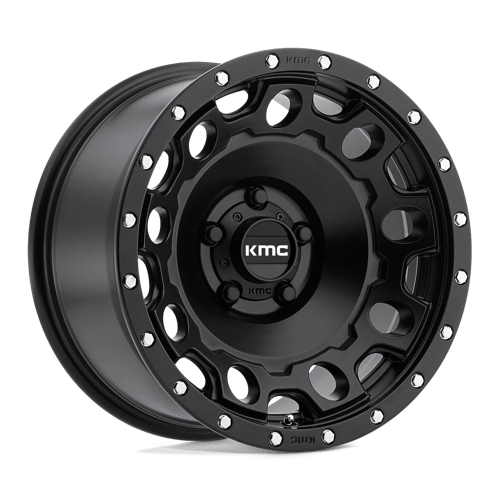 <b>KMC Wheels</b> KM529 HOLESHOT -<br> Satin Black