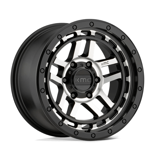 KMC Wheels KM540 RECON - Satin Black Machined - Wheel Warehouse
