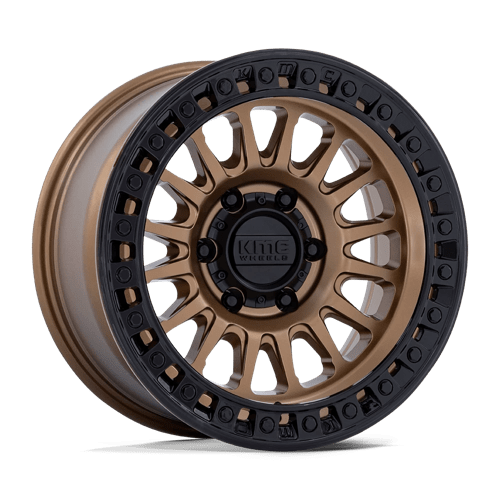 Kmc Wheels Km552 Ims - Matte Bronze W Gloss Black Lip - Wheel Warehouse