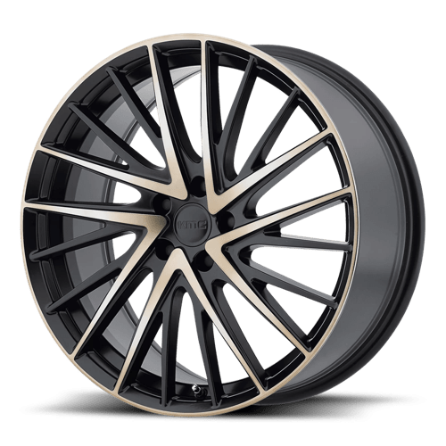 KMC Wheels KM697 NEWTON - Satin Black W Machined Dark Tint Face - Wheel Warehouse