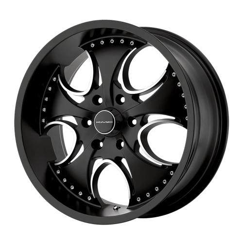 KMC Wheels KM755 VENOM - Matte Black - Wheel Warehouse