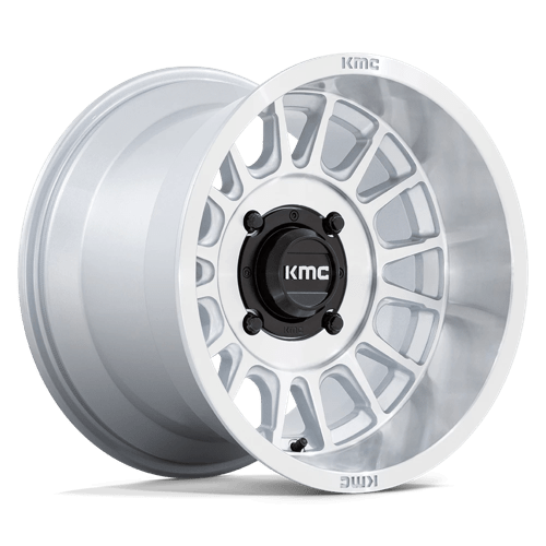 KMC Wheels KS138 IMPACT UTV - Silver W/ Machined Face - Wheel Warehouse