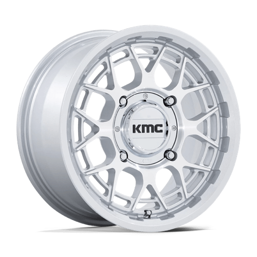 <b>KMC Wheels</b> KS139 TECHNIC UTV -<br> Gloss Silver Machined - Wheel Warehouse