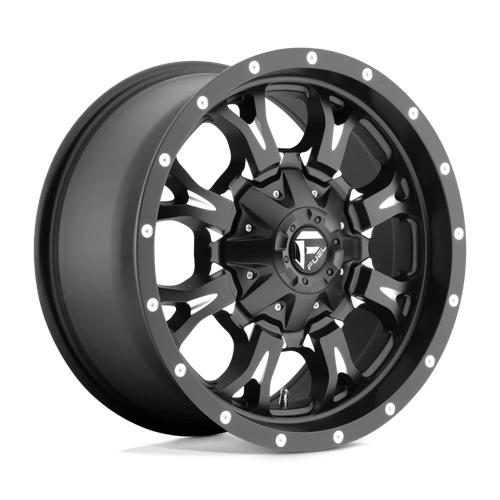 Fuel Wheels D517 KRANK - Matte Black Milled - Wheel Warehouse