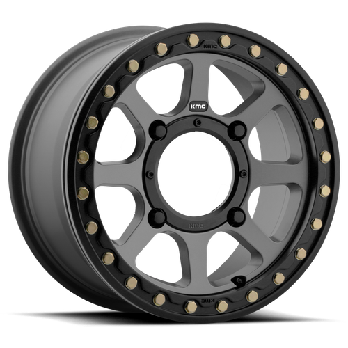 KMC Wheels KS234 ADDICT 2 BEADLOCK - Satin Gray - Wheel Warehouse