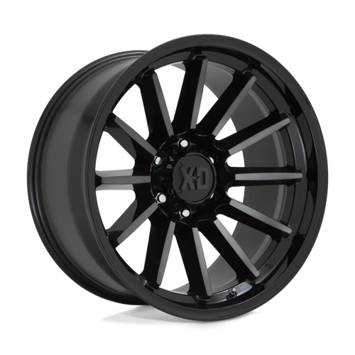 XD Wheels XD855 LUXE - Gloss Black Machined W/ Gray Tint - Wheel Warehouse