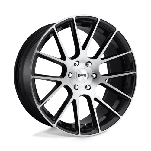DUB Wheels S206 LUXE - Gloss Black Brushed - Wheel Warehouse