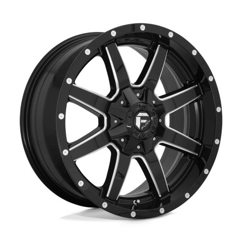 Fuel Wheels D610 MAVERICK - Gloss Black Milled - Wheel Warehouse