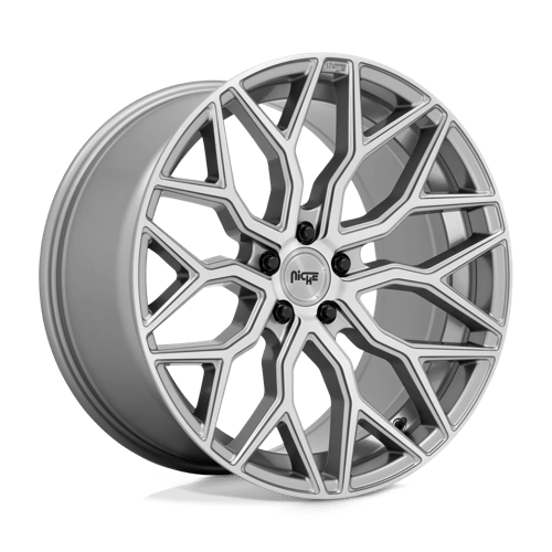 Niche Wheels M265 MAZZANTI - Anthracite Brushed Tint Clear - Wheel Warehouse