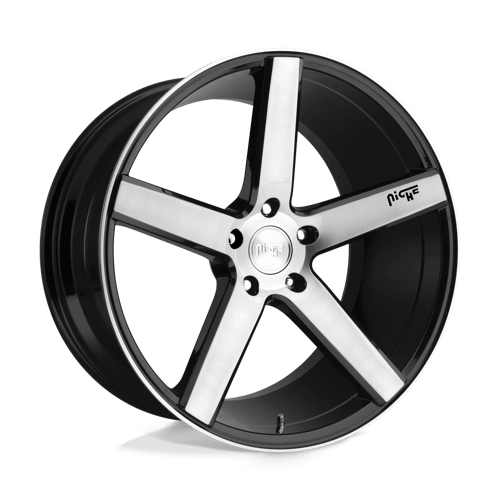 Niche Wheels M124 MILAN - Gloss Black Brushed - Wheel Warehouse