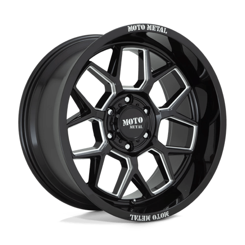 Moro Metal Wheels MO803 BANSHEE - Gloss Black Milled - Wheel Warehouse
