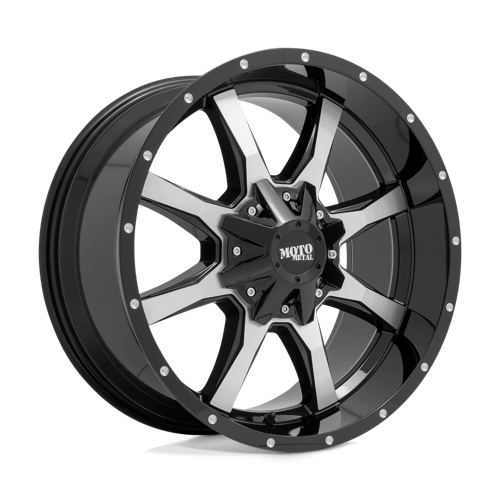 Moro Metal Wheels MO970 - Gloss Black W/ Machined Face - Wheel Warehouse