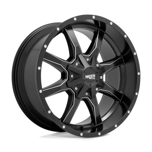 Moro Metal Wheels MO970 - Semi Gloss Black Milled - Wheel Warehouse