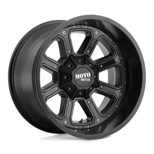 Moro Metal Wheels MO984 SHIFT - Matte Black W/ G-Blk Inserts - Wheel Warehouse