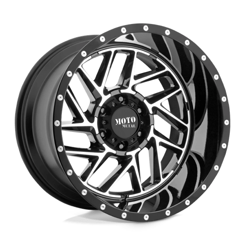 Moro Metal Wheels MO985 BREAKOUT - Gloss Black Machined - Wheel Warehouse