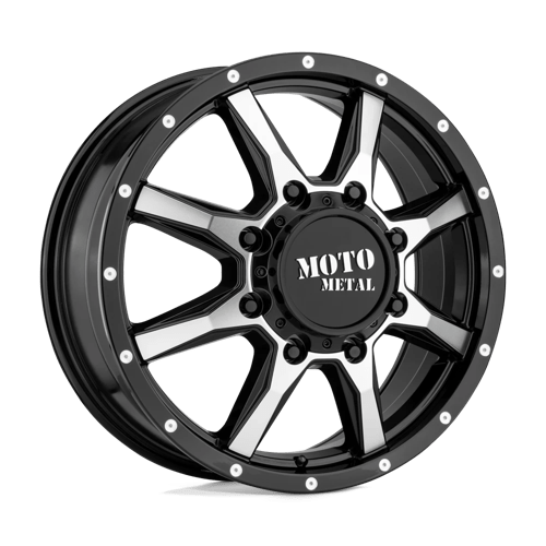 Moro Metal Wheels MO995 - Gloss Black Machined - Front - Wheel Warehouse