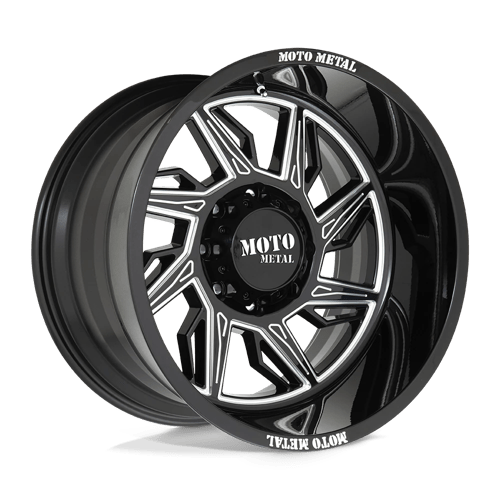 <b>Moro Metal Wheels</b> MO997 HURRICANE -<br> Gloss Black Milled - Right Directional