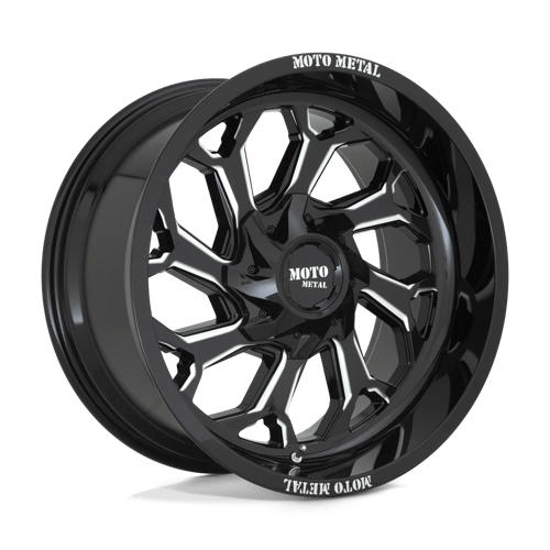 Moro Metal Wheels MO999 - Gloss Black Milled - Wheel Warehouse
