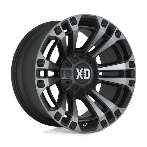 XD Wheels XD851 MONSTER 3 - Satin Black W/ Gray Tint - Wheel Warehouse