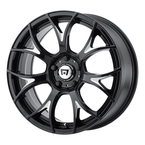 Motegi Wheels MR126 - Gloss Black W/ Milled Accents - Wheel Warehouse