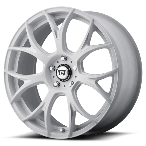 <b>Motegi Wheels</b> MR126 -<br> Matte White W/ Milled Accents