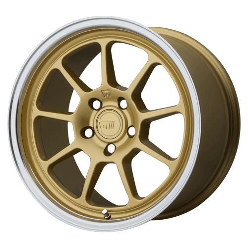 Motegi Wheels MR135 - Gold Center W/ Machined Lip - Wheel Warehouse