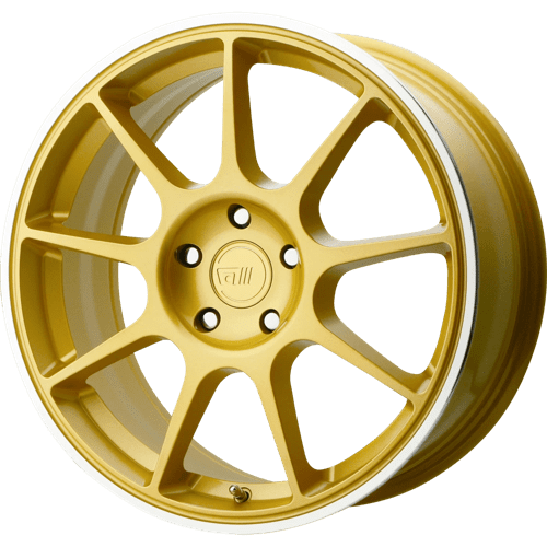 <b>Motegi Wheels</b> MR138 -<br> Gold W/ Machined Lip