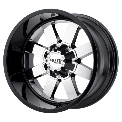 Moro Metal Wheels MO962 - Pvd Center W/ Gloss Black Lip - Wheel Warehouse