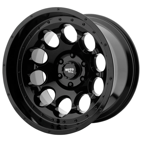 Moro Metal Wheels MO990 ROTARY - Gloss Black - Wheel Warehouse