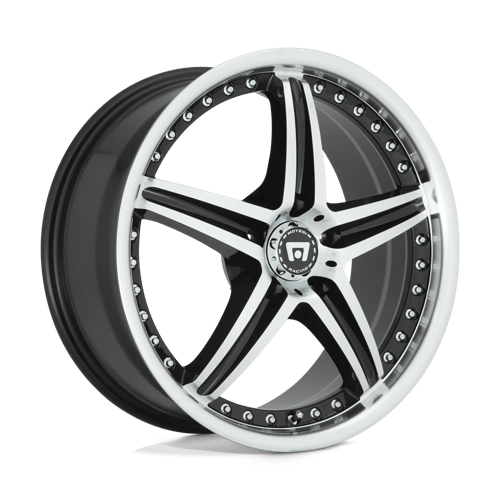 Motegi Wheels MR107 D5S - Gloss Black Machined - Wheel Warehouse