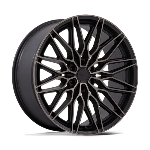 Niche Wheels NC278 CALABRIA 6 - Matte Black Machined Dark Tint - Wheel Warehouse