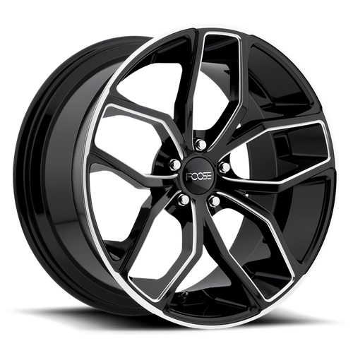 <b>Foose Wheels</b> F150 OUTCAST -<br> Gloss Black Milled