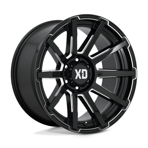 XD Wheels XD847 OUTBREAK - Gloss Black Milled - Wheel Warehouse