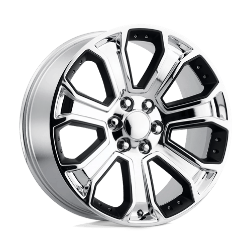 Performance Replica Wheels PR113 - Chrome W/ Matte Black Accents - Wheel Warehouse
