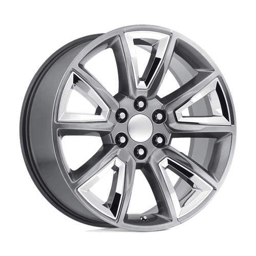 Performance Replica Wheels PR168 - Hyper Silver W/ Chr Accents - Wheel Warehouse