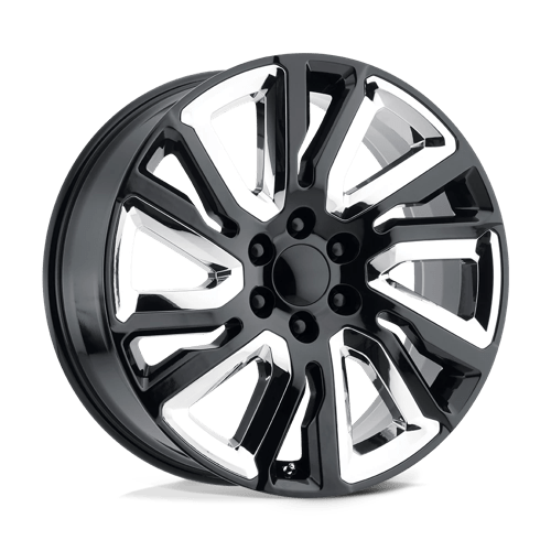 Performance Replica Wheels PR202 - Gloss Black W/ Chr Acc - Wheel Warehouse