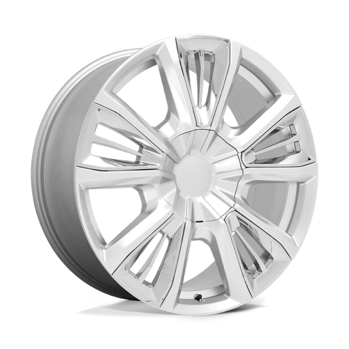 Performance Replica Wheels PR212 - Silver W/ Chrome Accents - Wheel Warehouse