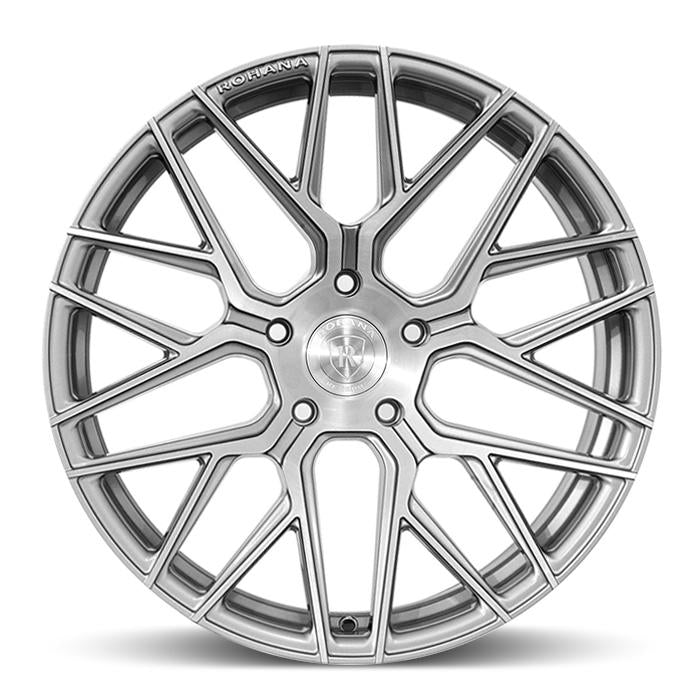 Rohana RFX10 - Brushed Titanium - Wheel Warehouse