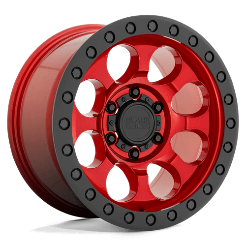 Black Rhino Wheels RIOT - Candy Red W/ Black Ring & Bolts - Wheel Warehouse