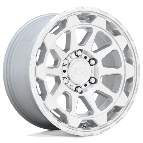 Black Rhino Wheels ROTOR - Gloss Silver W/ Mirror Cut Face - Wheel Warehouse