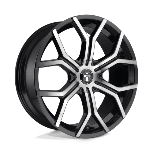 DUB Wheels S209 ROYALTY - Gloss Machined Double Dark Tint - Wheel Warehouse
