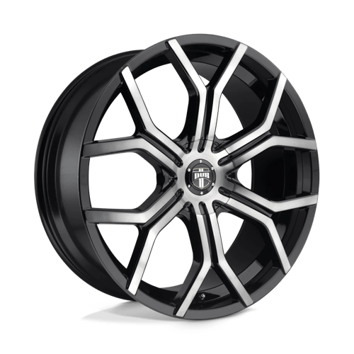 <b>DUB Wheels</b> S209 ROYALTY -<br> Gloss Machined Double Dark Tint