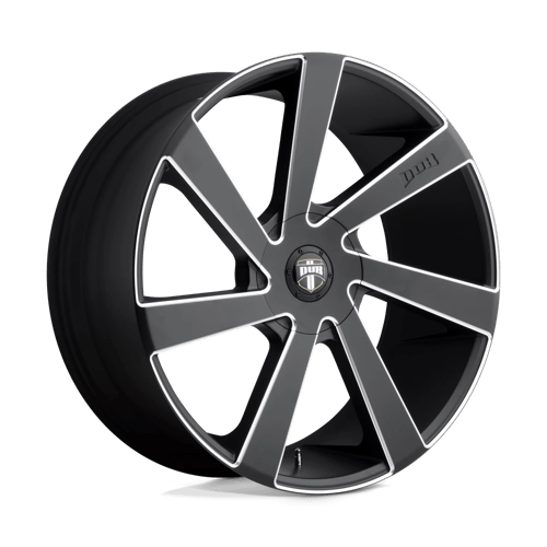 DUB Wheels S133 DIRECTA - Matte Black Milled - Wheel Warehouse