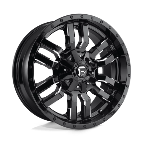 Fuel Wheels D595 SLEDGE - Gloss Black Milled - Wheel Warehouse