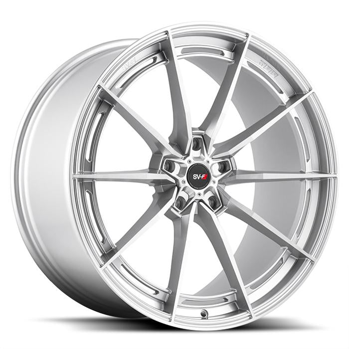 <b>Savini</b> SV-F1 -<br> Brushed Silver [ Flow Form ]