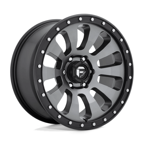Fuel Wheels D648 TACTIC - Matte Gun Metal Black Bead Ring - Wheel Warehouse