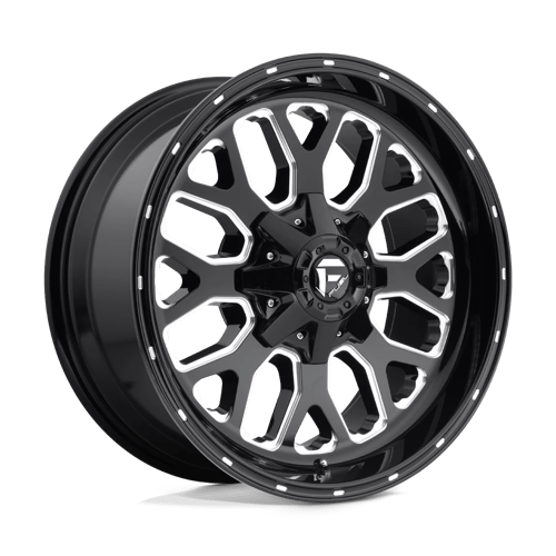 Fuel Wheels D588 TITAN - Gloss Black Milled - Wheel Warehouse